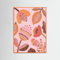 Orange Wood Patterned Grace
