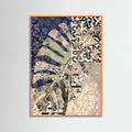 Orange Wood Patternplayno09 Poster