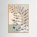 Orange Wood Patternplayno.19 Poster