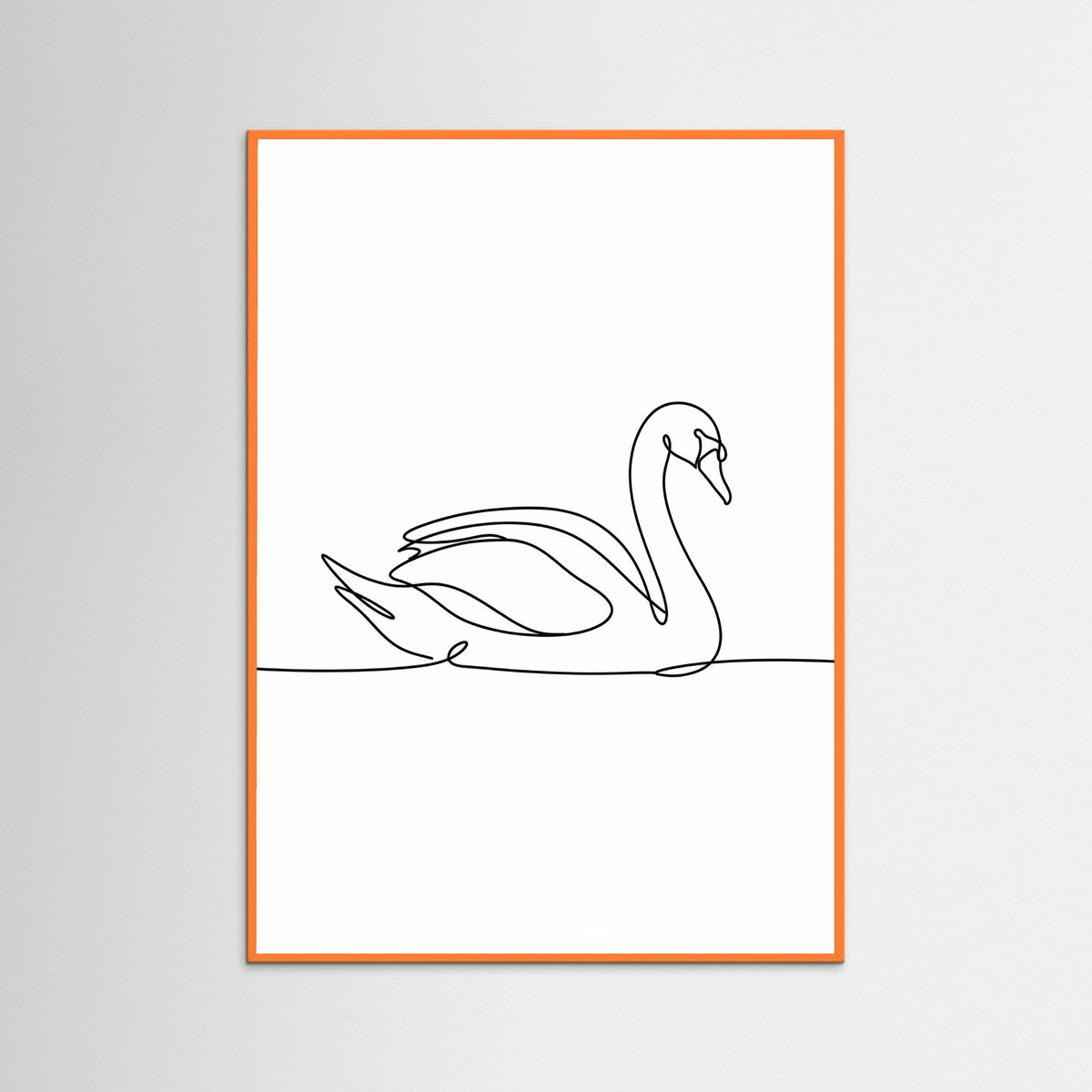 Orange Wood Peaceful Dove Line