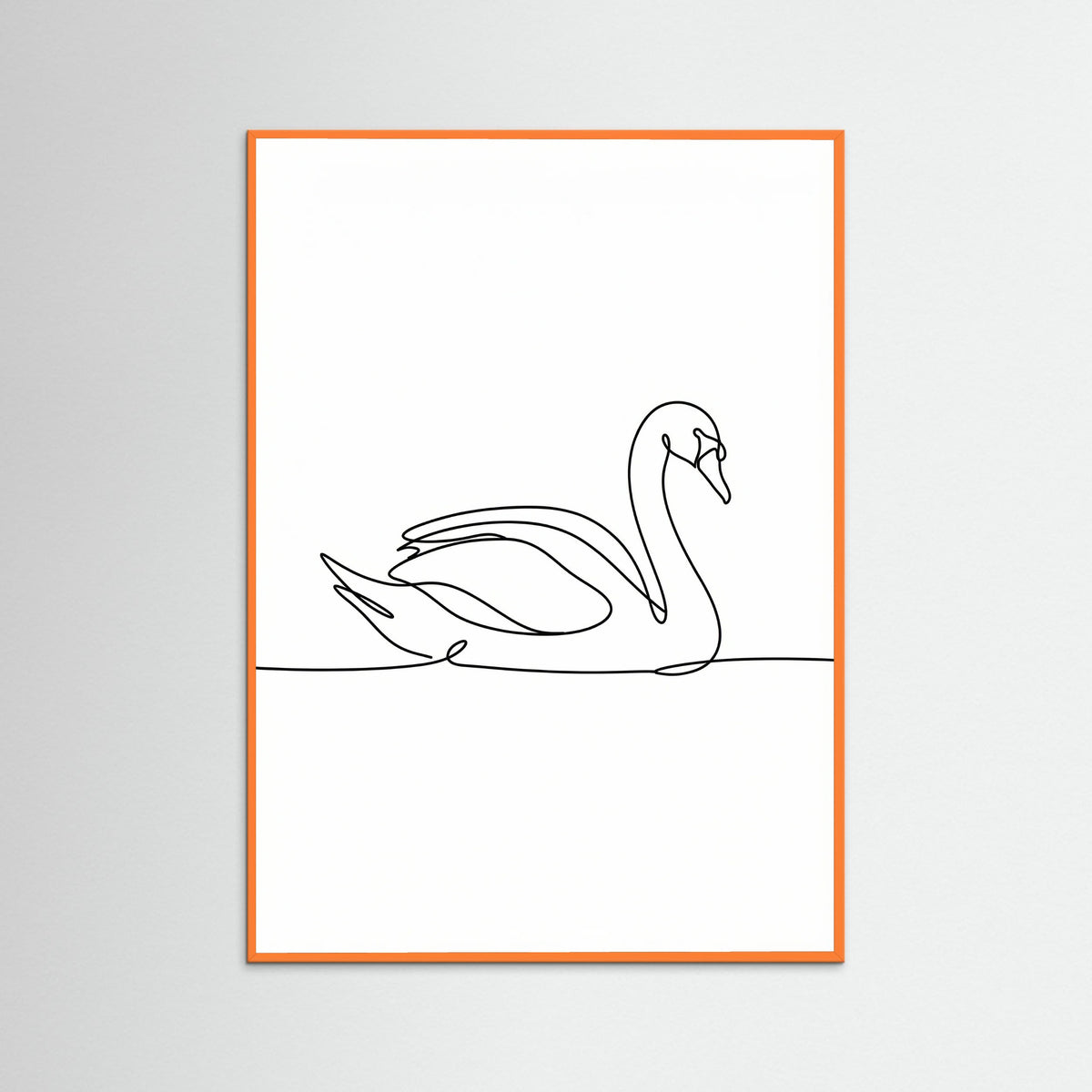 Orange Wood Peaceful Dove Line