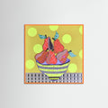 Orange Wood Pears and Tears Poster