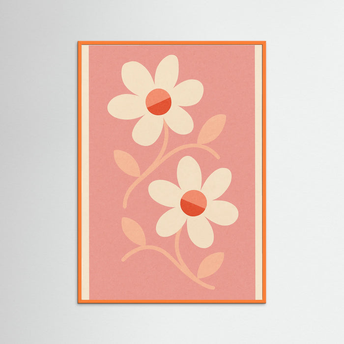 Orange Wood Petal Dreamscape