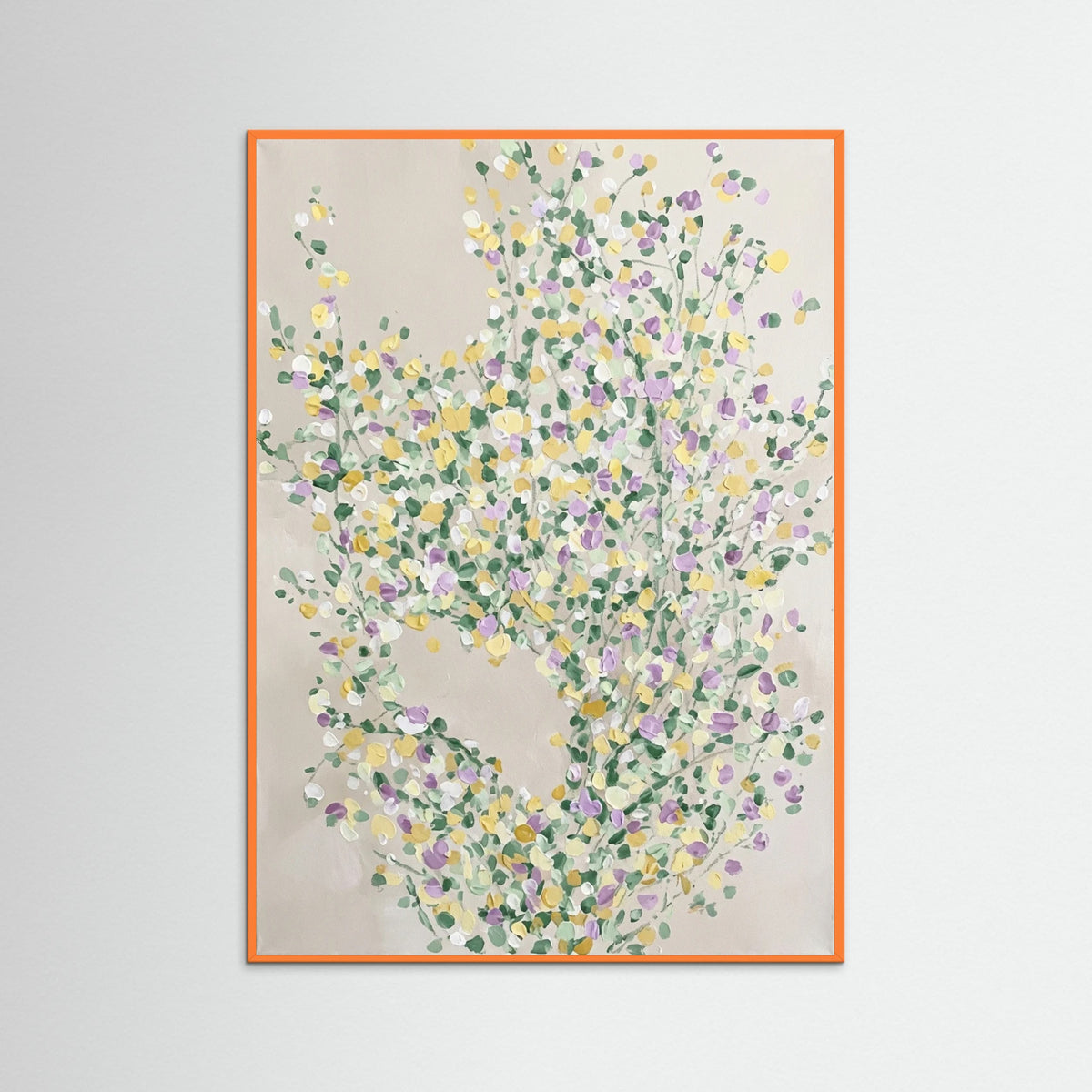Orange Wood Petal Scatter