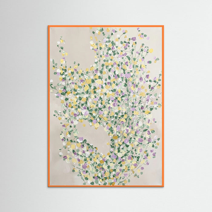 Orange Wood Petal Scatter