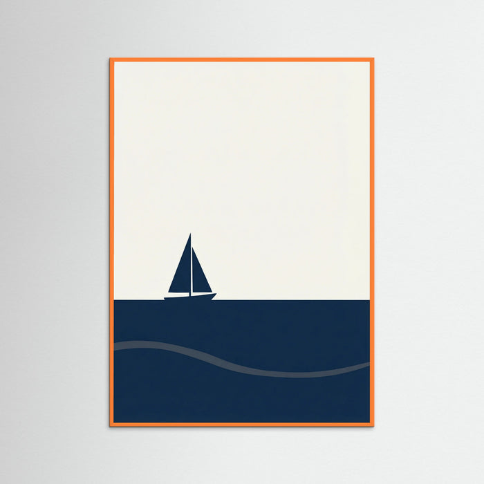 Orange Wood Pier Solitude