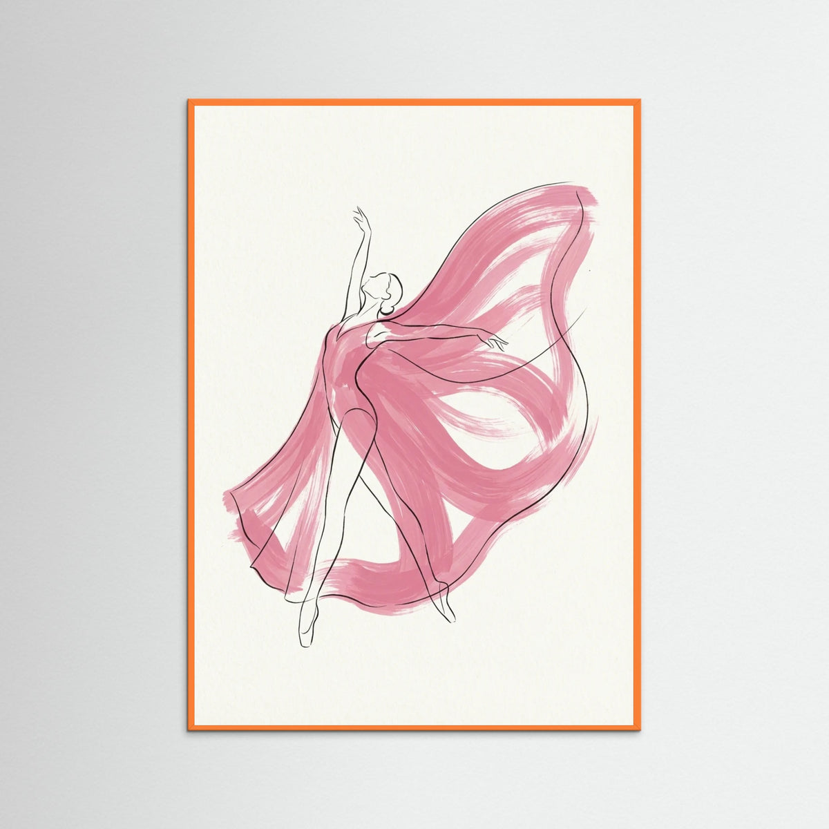 Orange Wood Pink Adieu