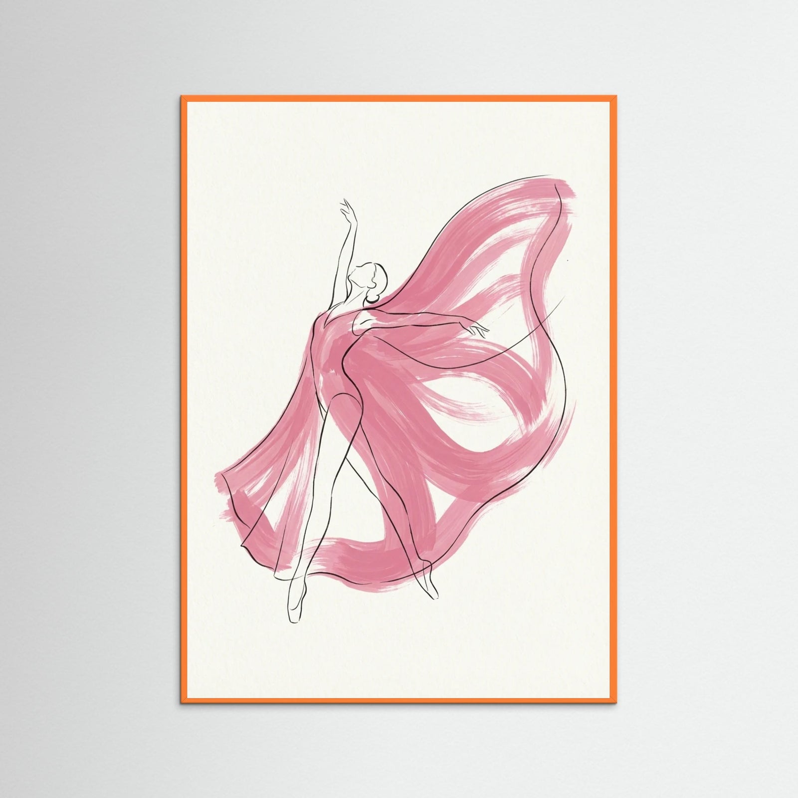 Orange Wood Pink Adieu