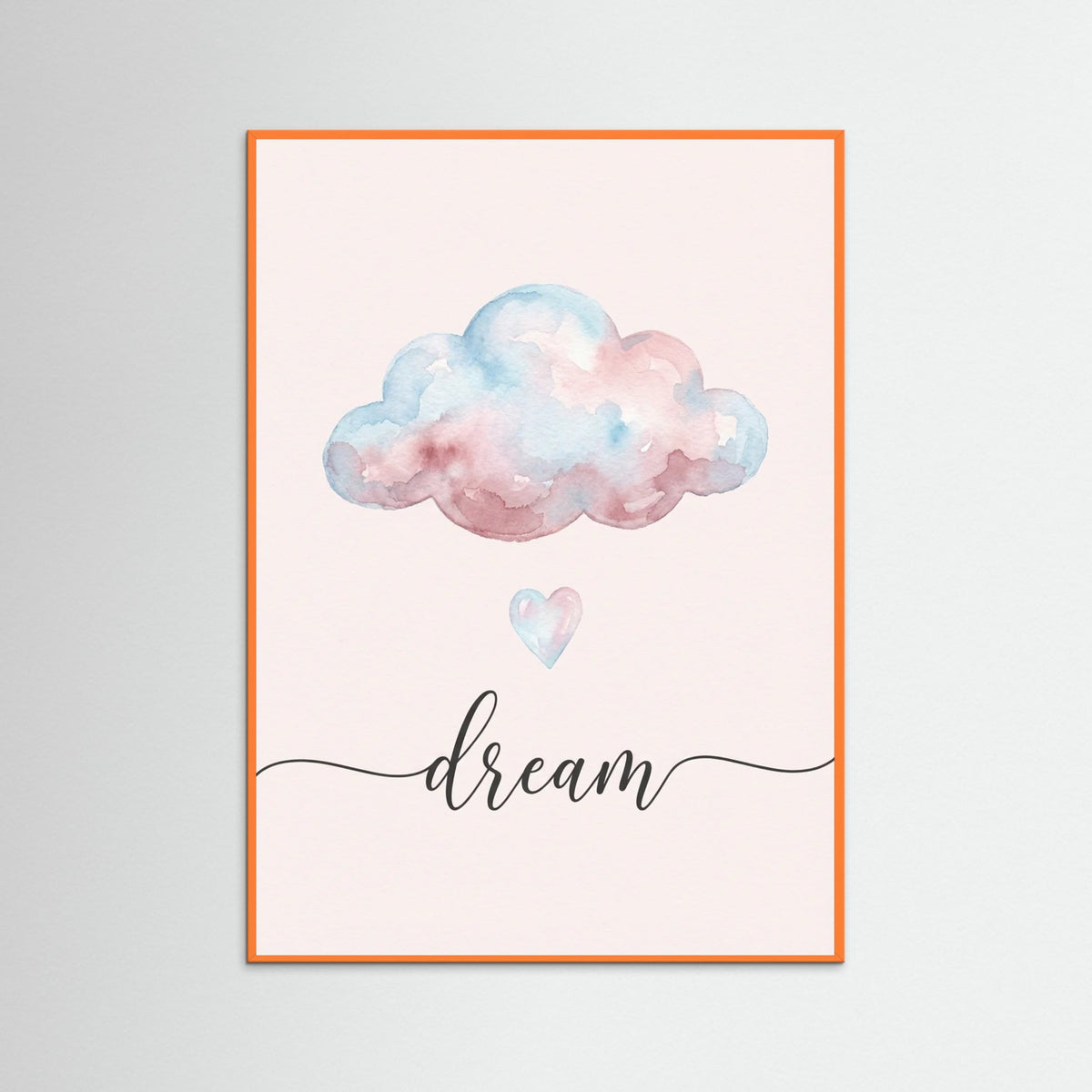 Orange Wood Pink Kindness