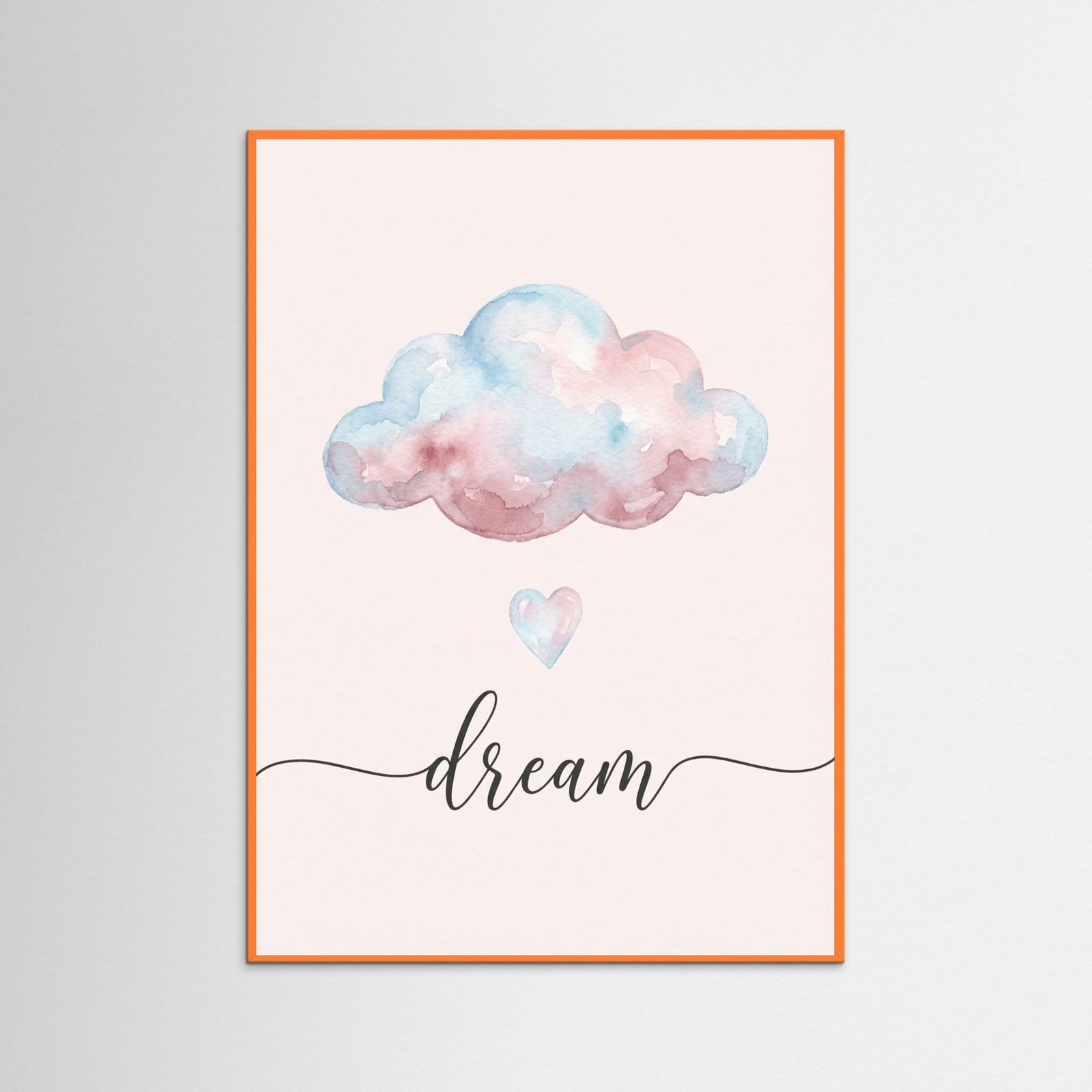 Orange Wood Pink Kindness