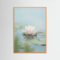 Orange Wood Pink Lotus Serenity