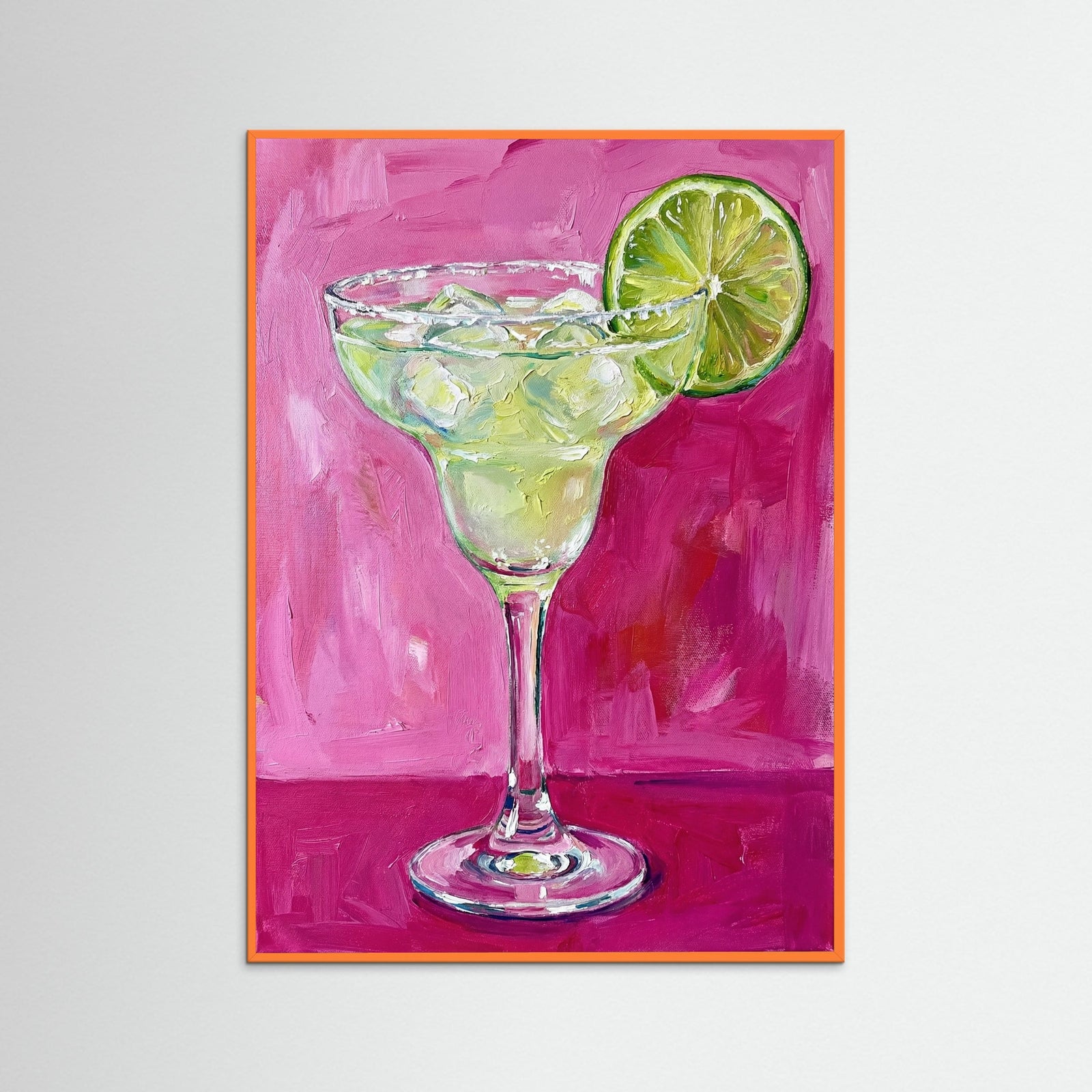 Orange Wood Pink Martini