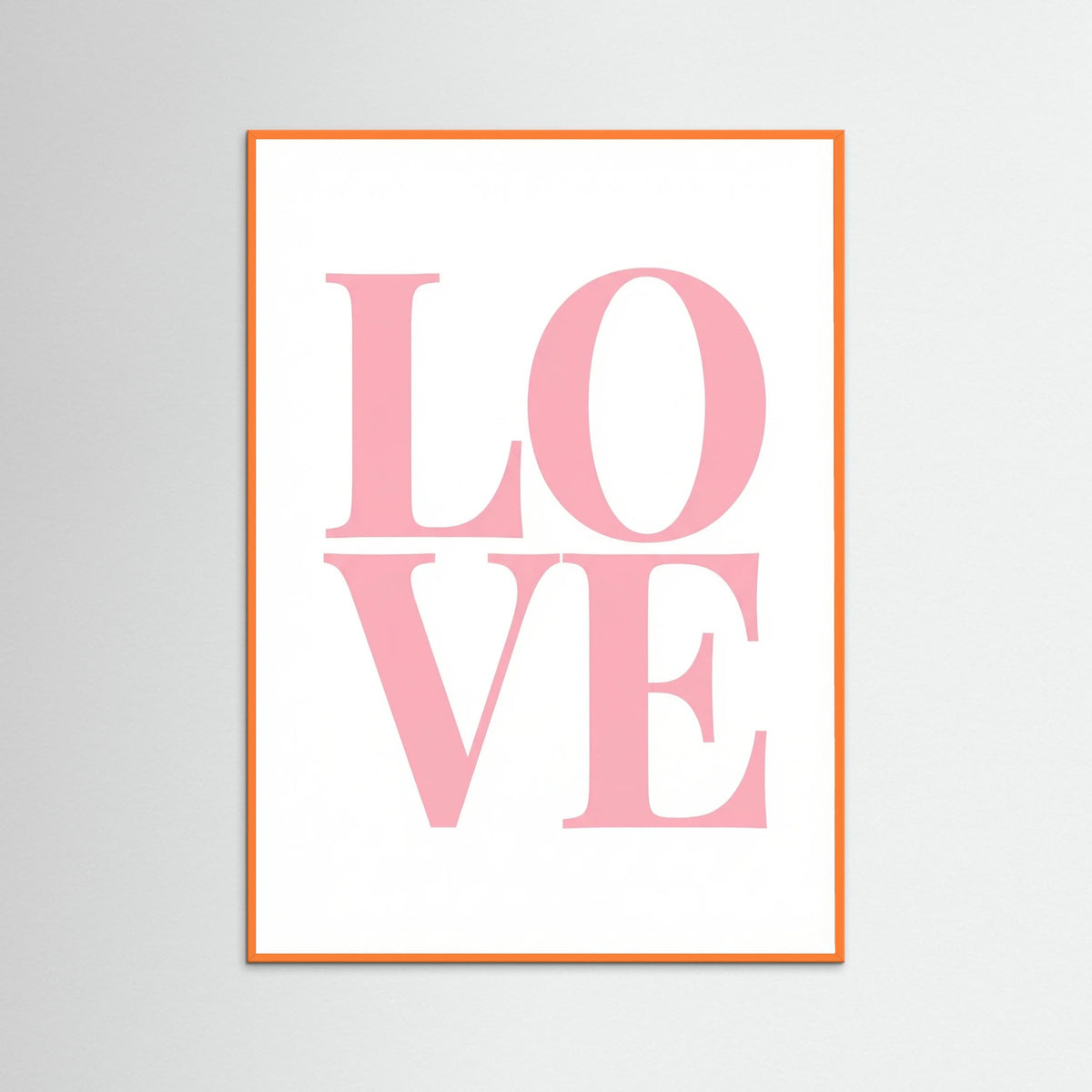 Orange Wood Pink Typography Bliss