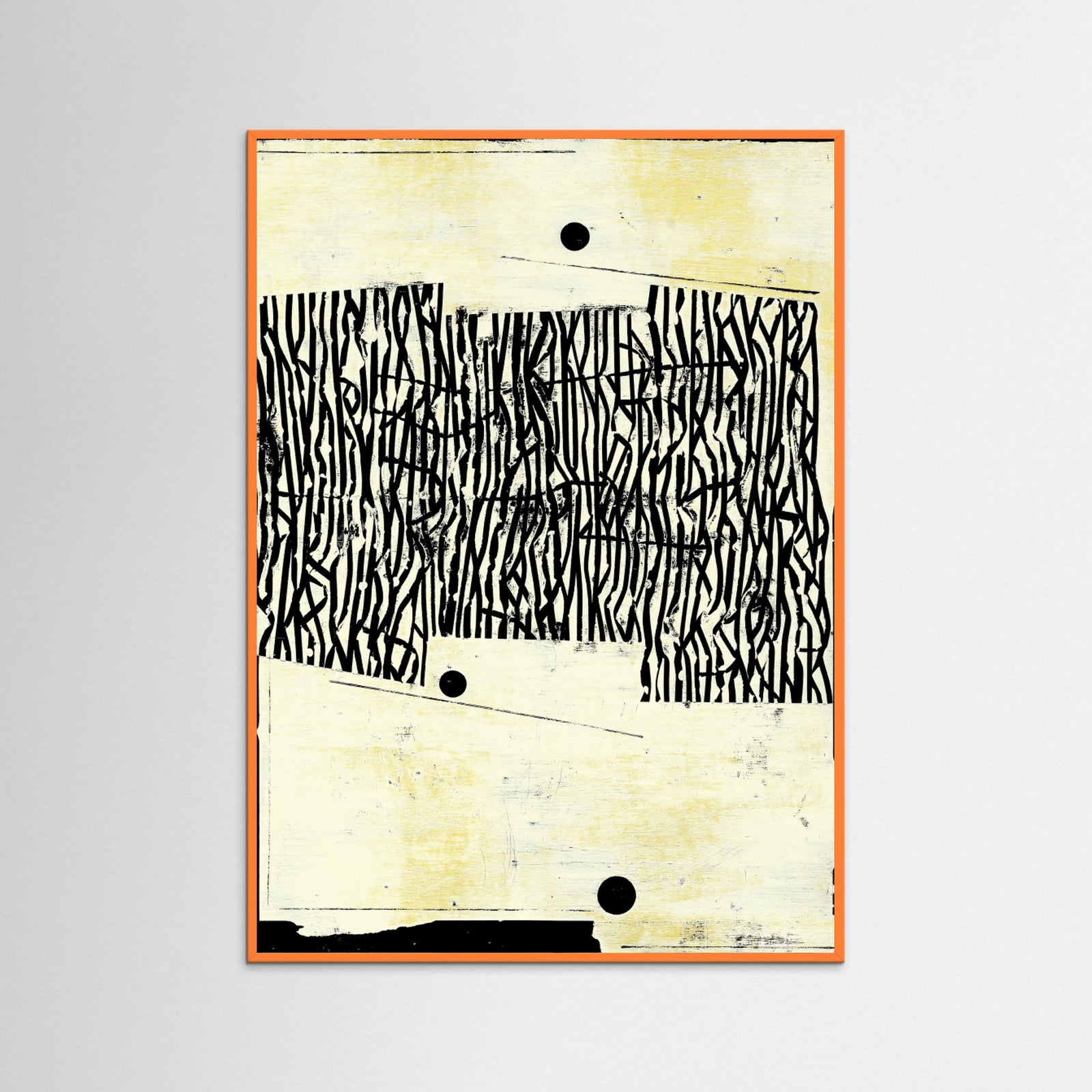 Orange Wood Place Within Reach 17. 40,6 X 51,1 Poster