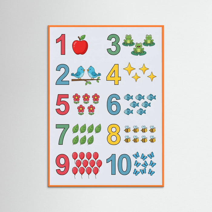 Orange Wood Playful Alphabet Safari