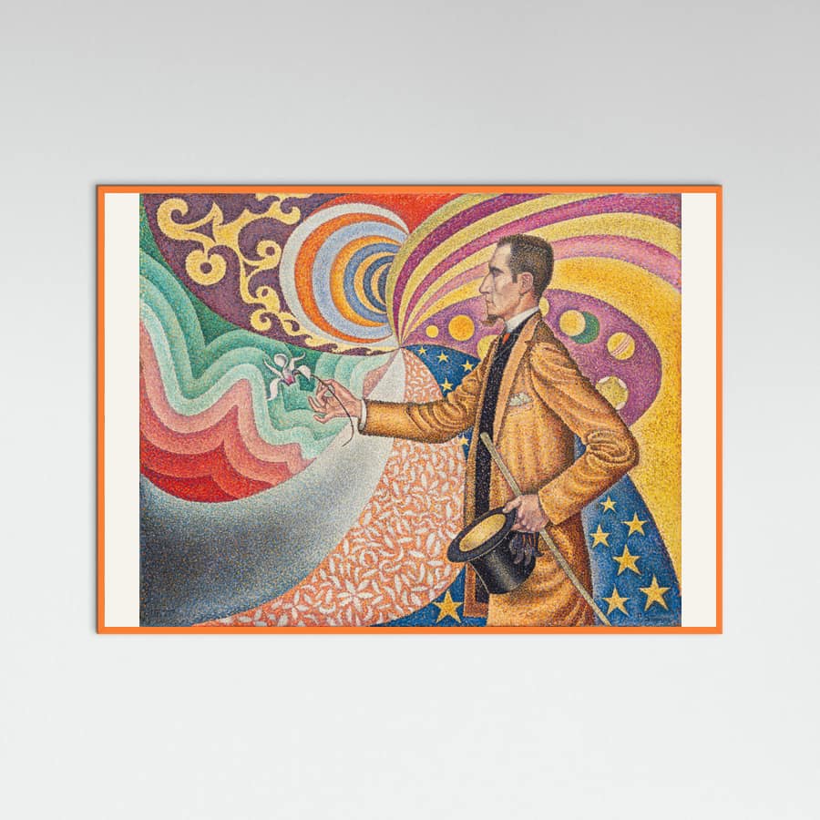 Portrait of Felix Feneon (1890) Poster – plakat og kunsttryk