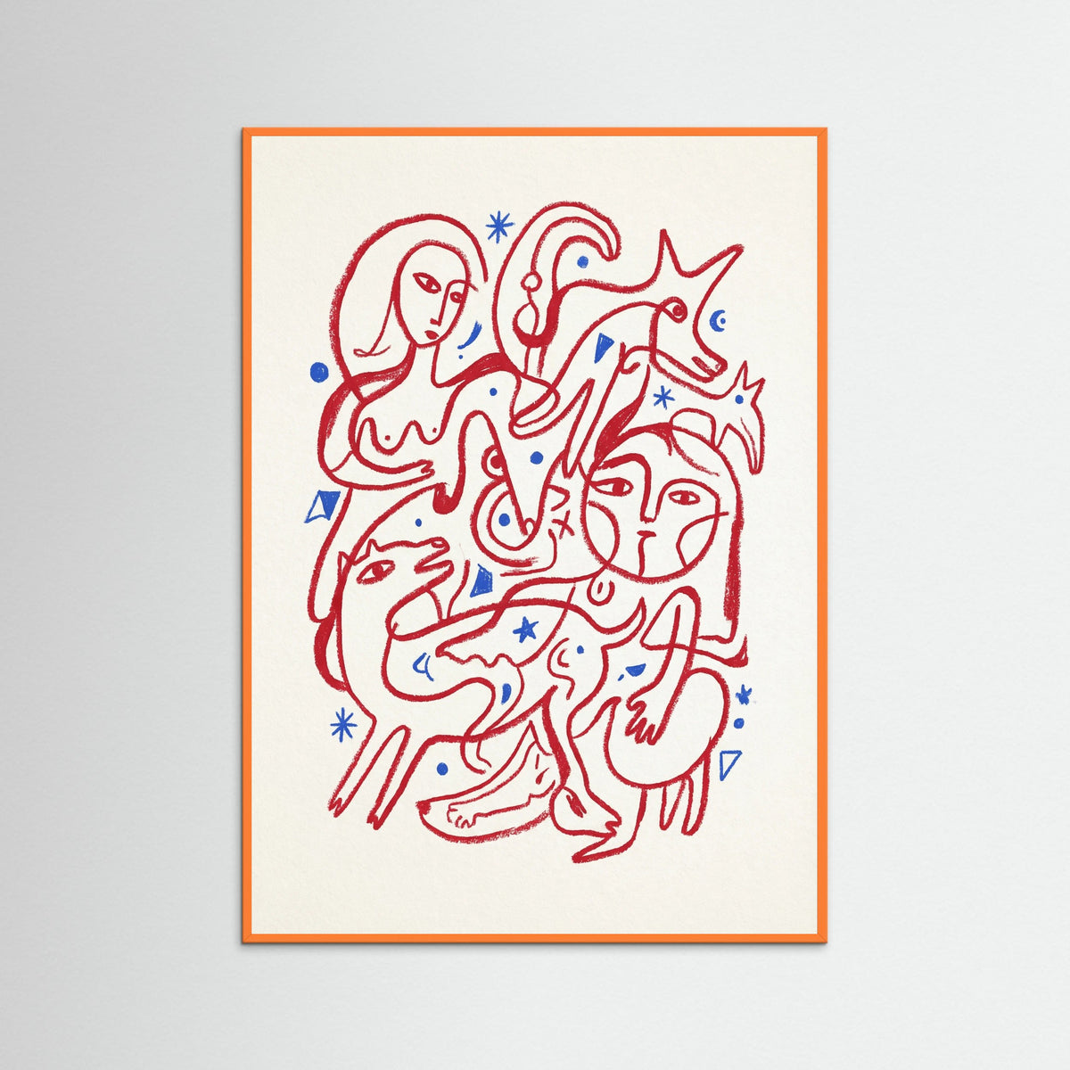 Orange Wood Primal Form