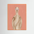 Orange Wood Primal Gaze