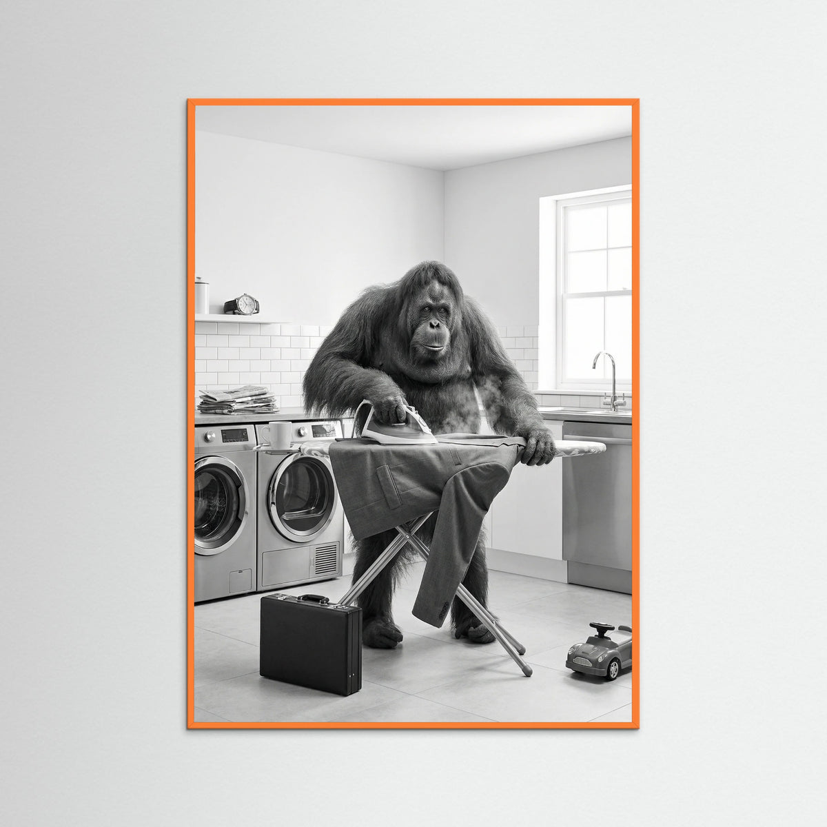 Orange Wood Primate Riches