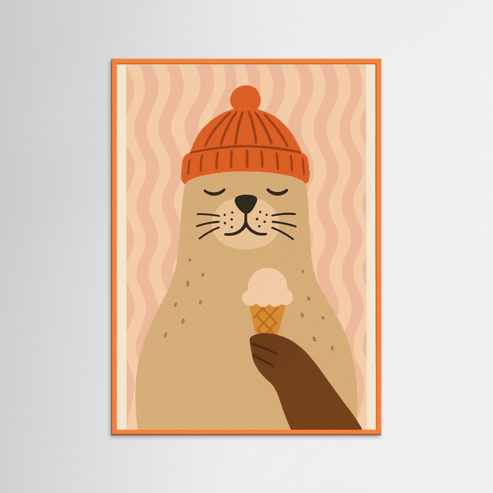 Orange Wood Puppy Parisian