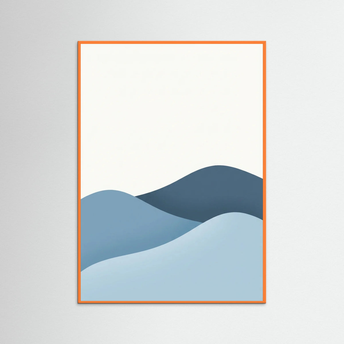 Orange Wood Quiet Coastline