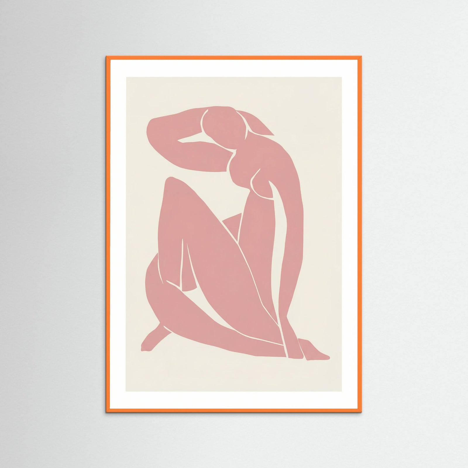 Orange Wood Quiet Contemplation