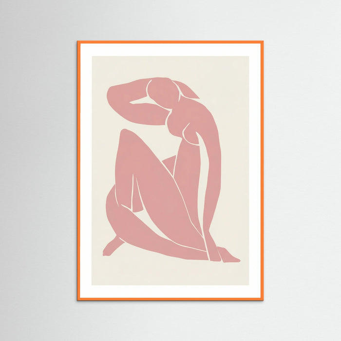 Orange Wood Quiet Contemplation