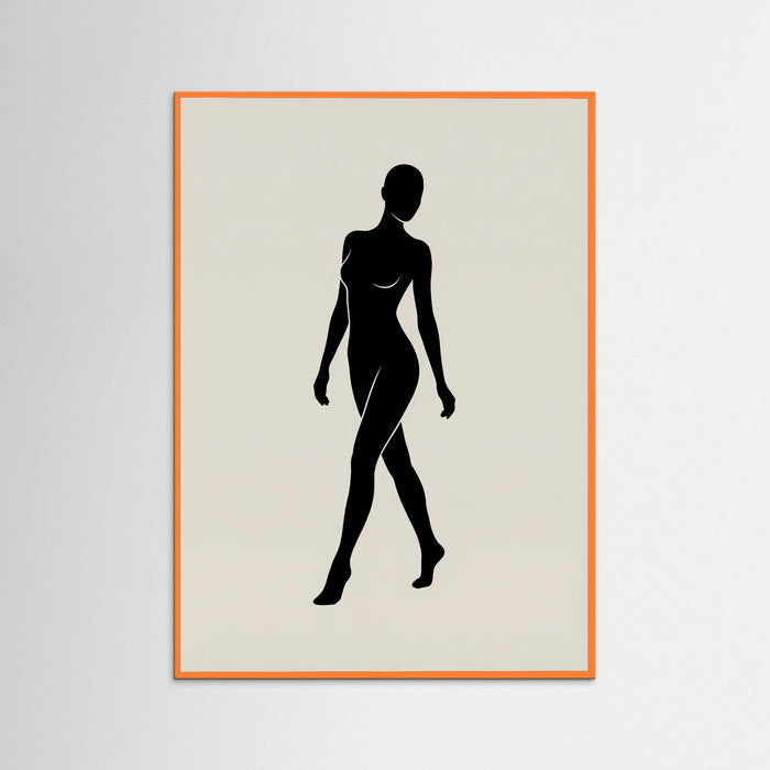 Orange Wood Quiet Contour