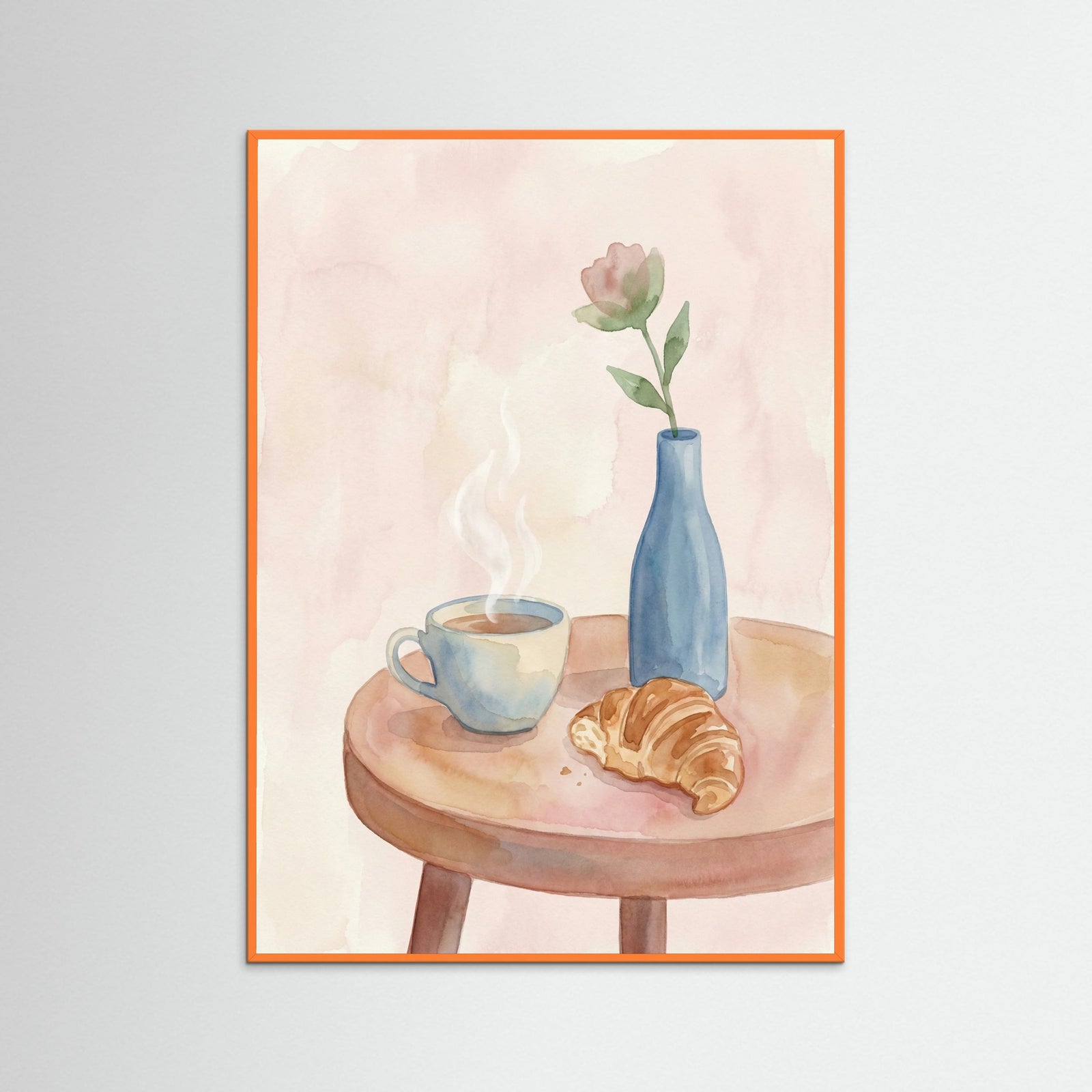 Orange Wood Quiet Corner