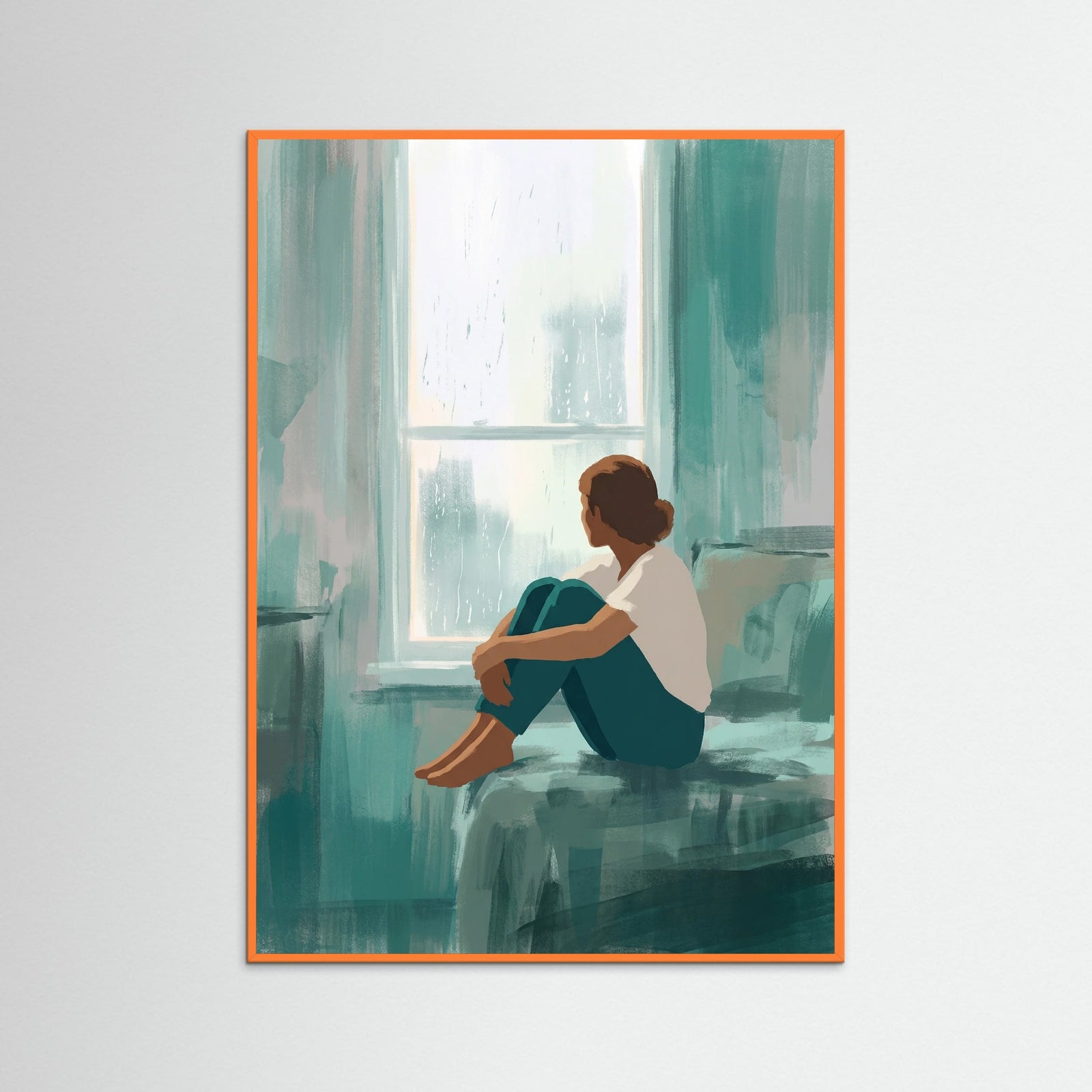 Orange Wood Quiet Despair