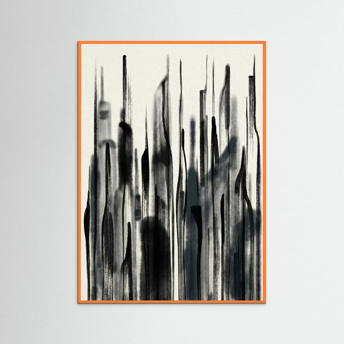 Orange Wood Quiet Forms