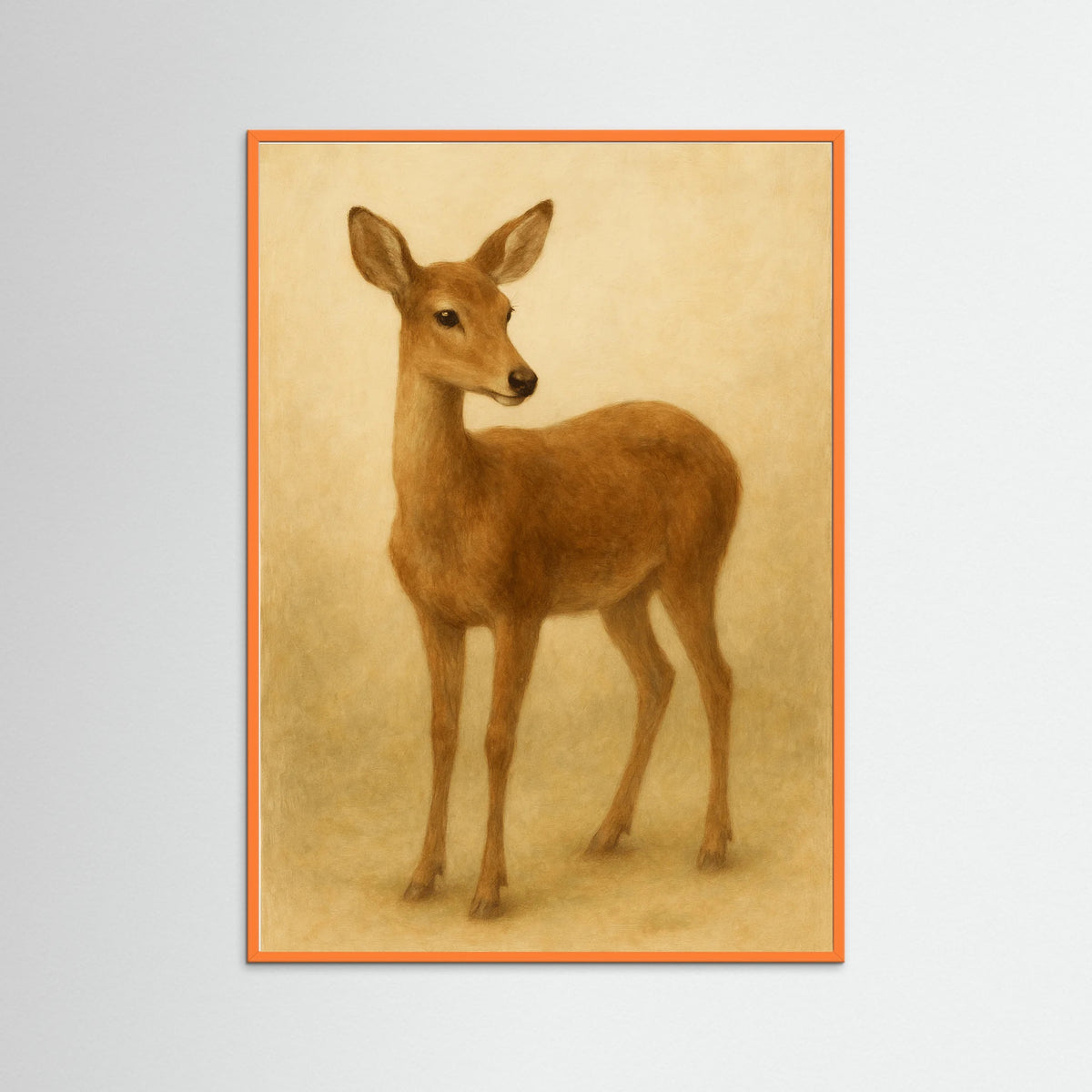 Orange Wood Quiet Grace