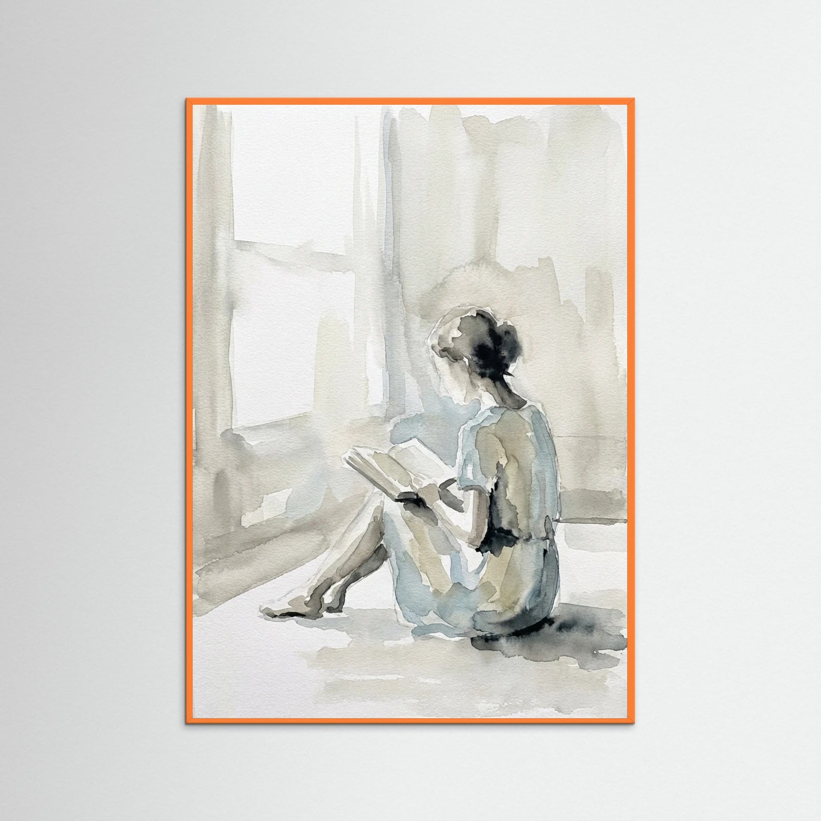 Orange Wood Quiet Grace