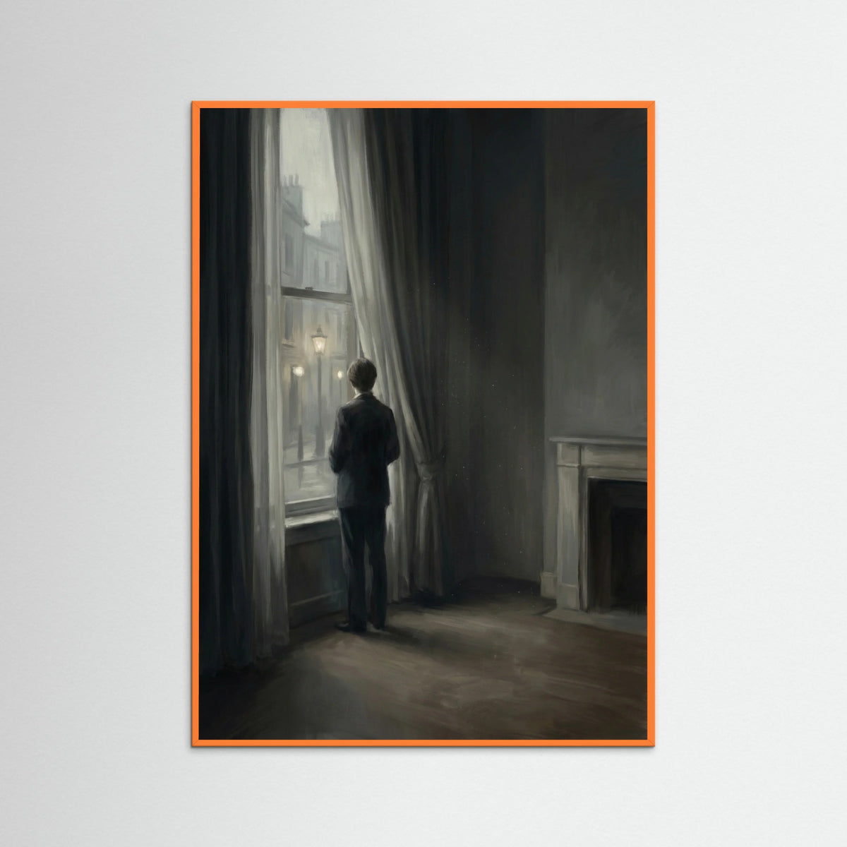 Orange Wood Quiet Interior