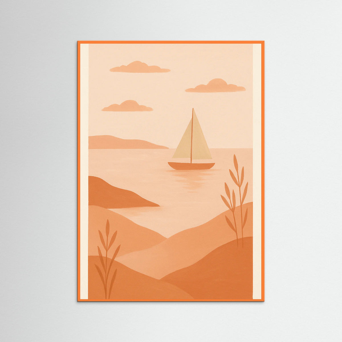 Orange Wood Quiet Moments