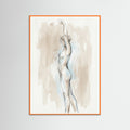Orange Wood Quiet Solace