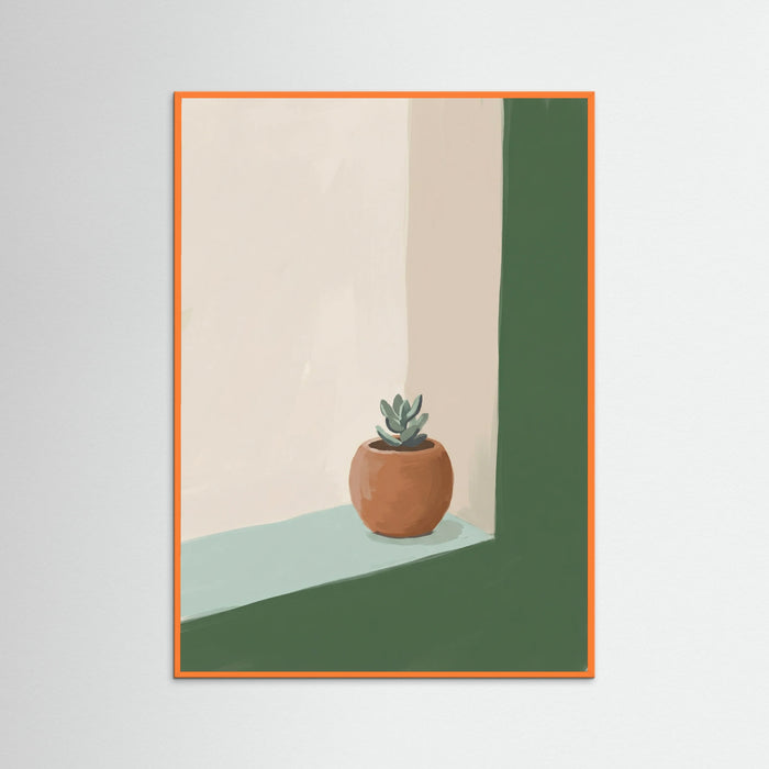 Orange Wood Quiet Study