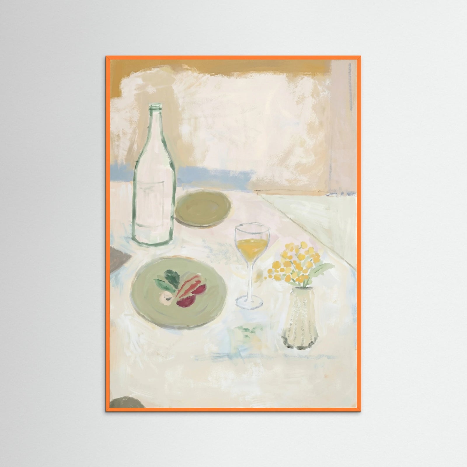 Orange Wood Quiet Supper