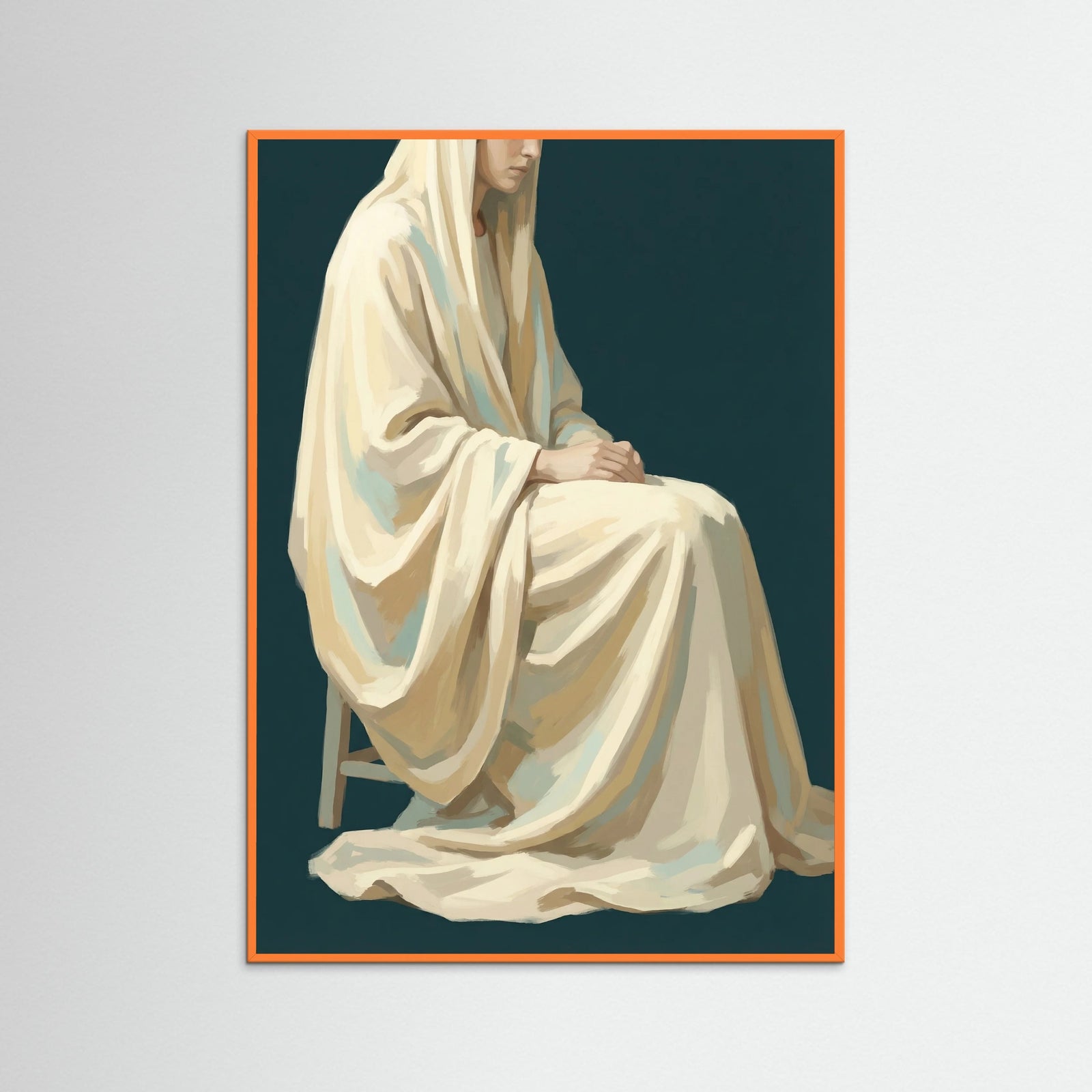 Orange Wood Quietude Unveiled