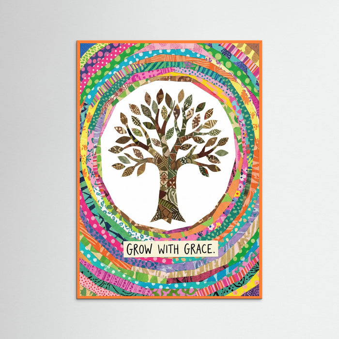 Orange Wood Radiant Affirmation