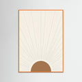 Orange Wood Radiant Dawn