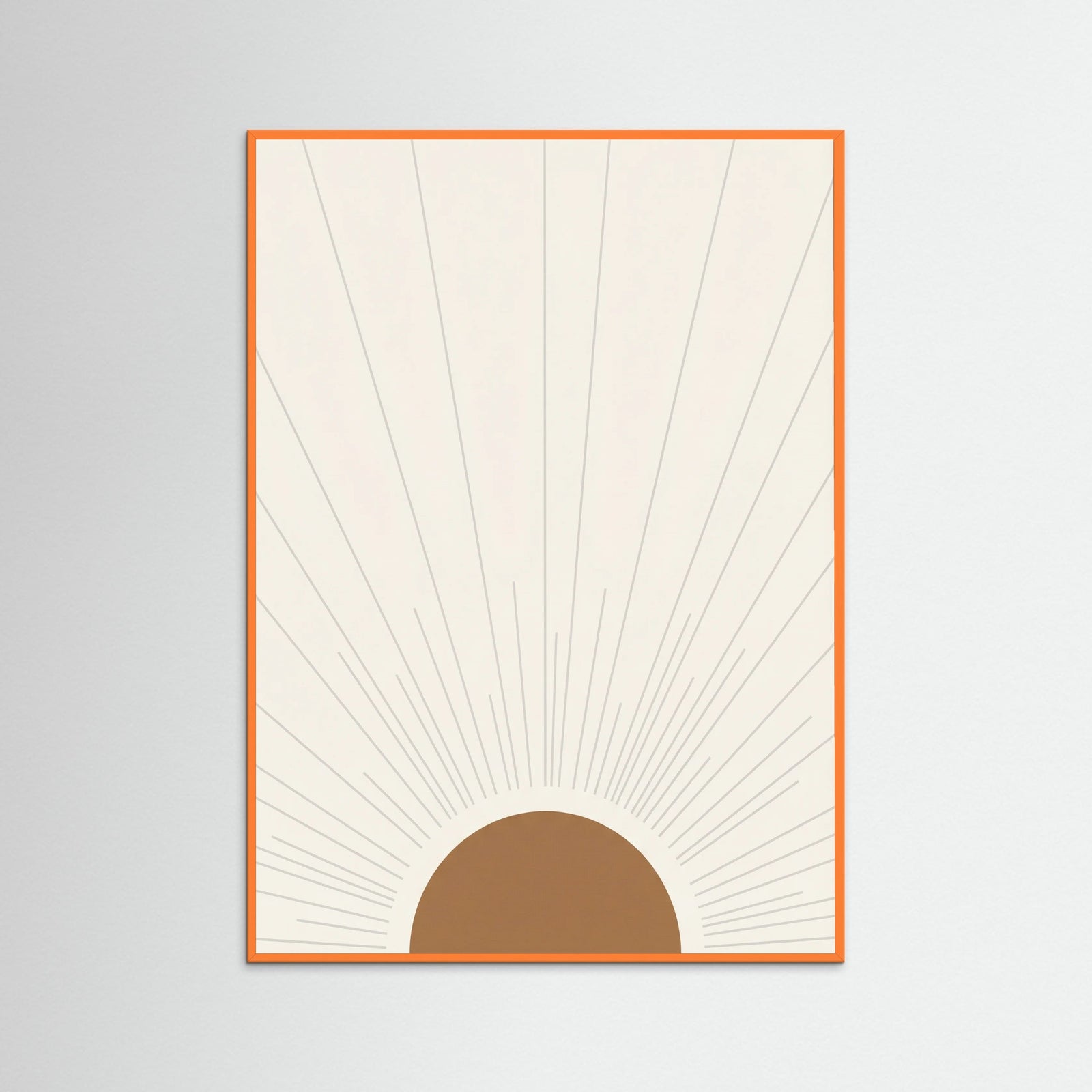 Orange Wood Radiant Dawn