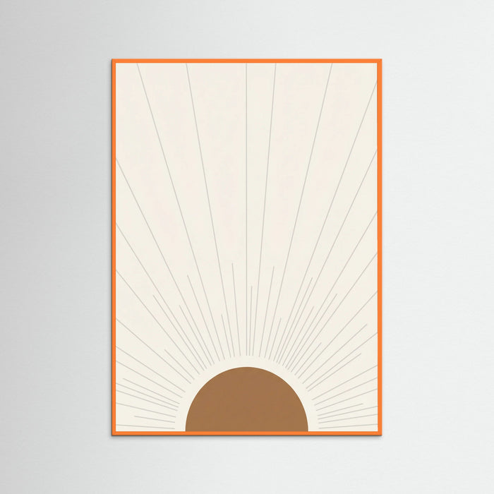 Orange Wood Radiant Dawn