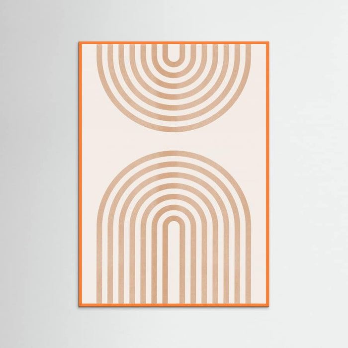 Rainbow Lines 2 Poster – plakat og kunsttryk