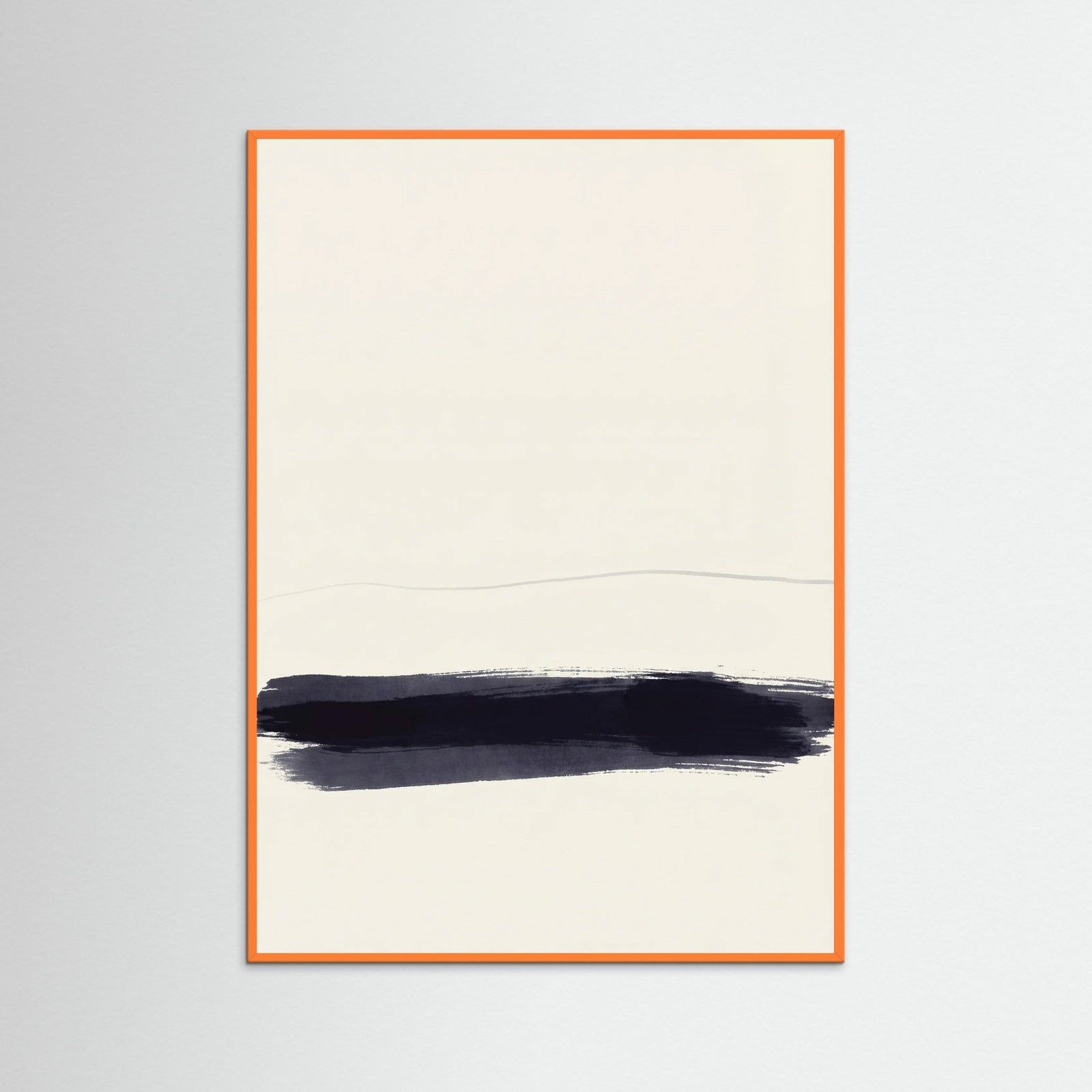 Orange Wood Red Stroke Pome