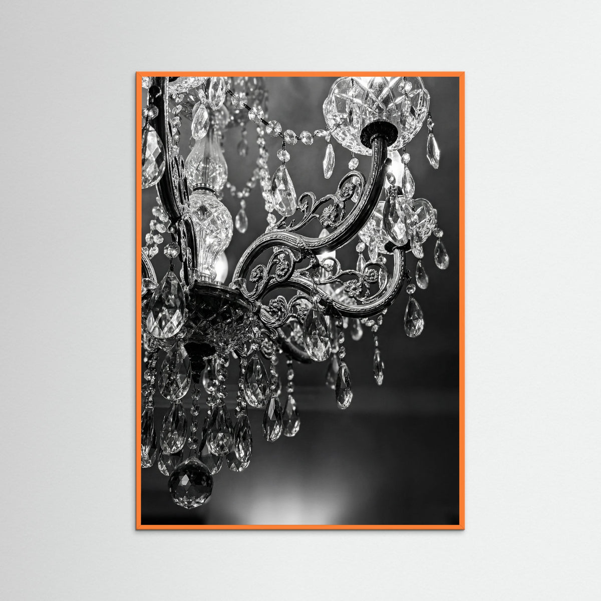 Orange Wood Reflective Dance