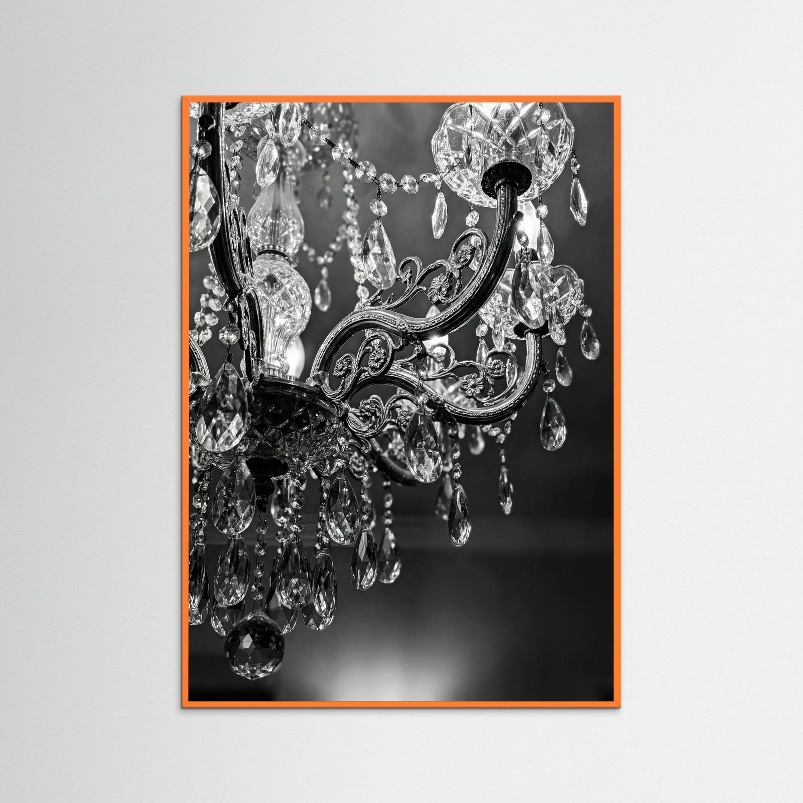 Orange Wood Reflective Dance