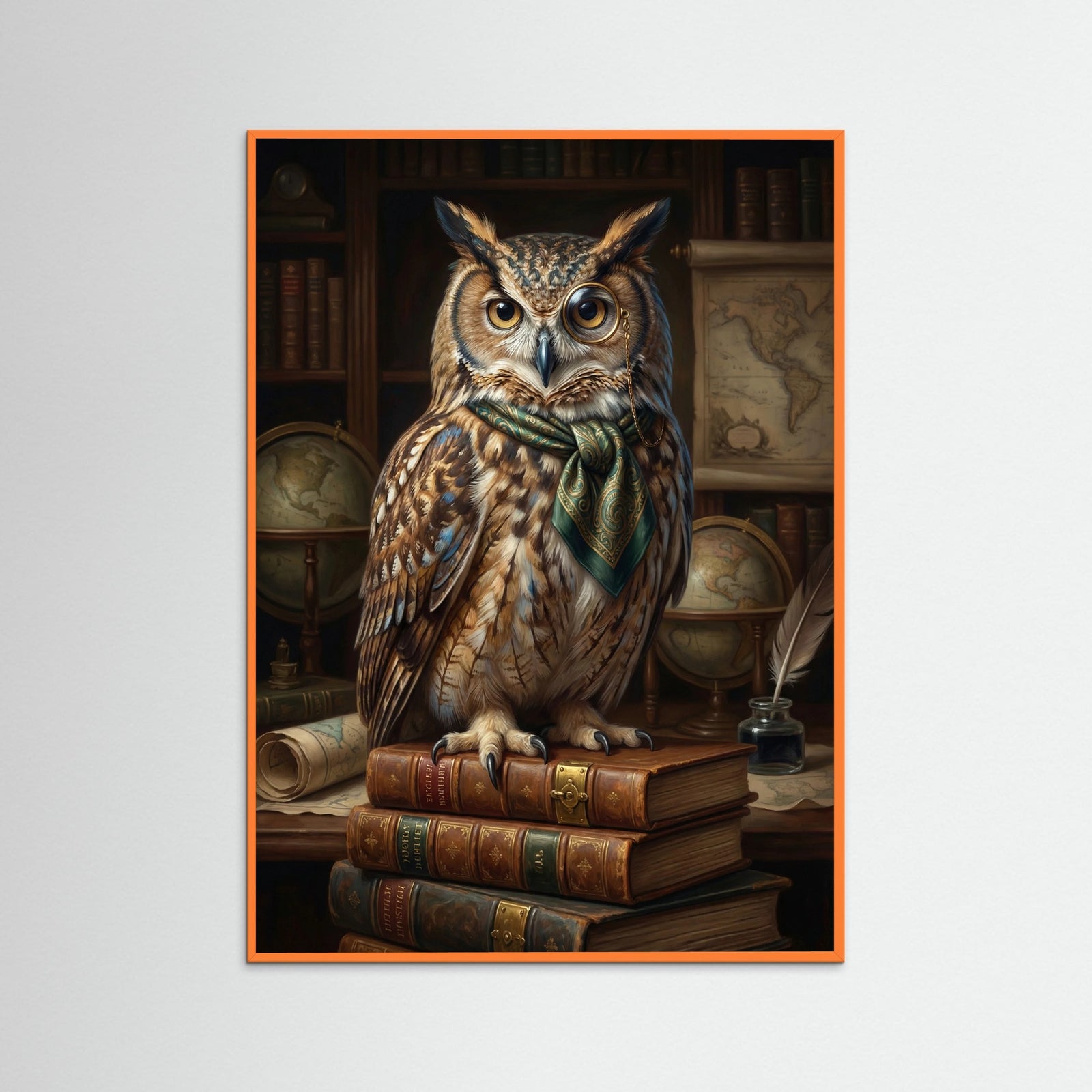 Orange Wood Regal Aviator