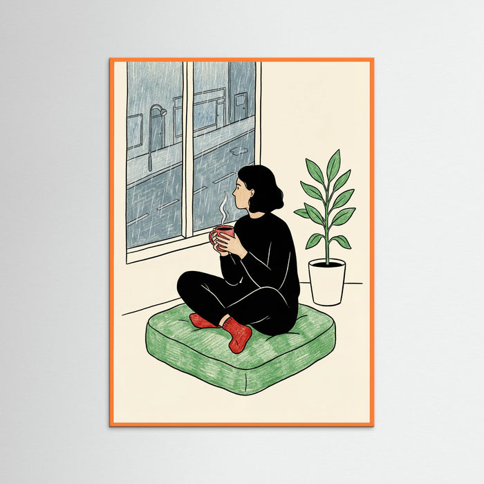Relaxed Introspection – plakat og kunsttryk