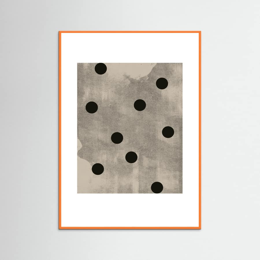 Retro Dots No.3 Poster – plakat og kunsttryk